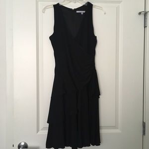 NEVER WORN: LBD  w/ V Neck & Ruffle Skirt